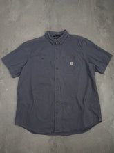 Vintage Carhartt Logo Hemd Shirt - 2XL