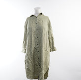 Zara Damen Hemd Kleid - L, Grün, Größe L, Damen, Zustand Neu mit Etikett, Preis 25€ – Vorderansicht