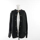 Second Hand Damen Woll Cardigan - L, Schwarz, Größe L, Damen, Zustand Sehr Gut, Preis 8€ – Vorderansicht