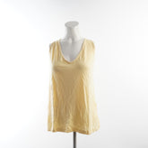 H&M Damen Linen Tank Top - XL, Gelb, Größe XL, Damen, Zustand Neu mit Etikett, Preis 5€ – Vorderansicht