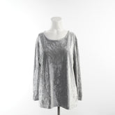 Alba Moda Damen Langarmshirt - 3XL, Silber, Größe 3XL, Damen, Zustand Sehr Gut, Preis 6€ – Vorderansicht