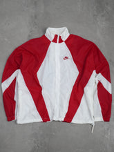 Nike Vintage Nike 90s Windbreaker Jacke - M, Rot, Größe M, unisex, Zustand Sehr gut, Preis 129.95€ – Vorderansicht