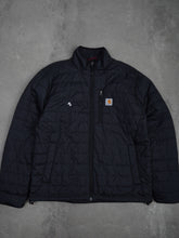 Carhartt Vintage Carhartt x Rockstar Games Puffer Jacke - M, Schwarz, Größe M, unisex, Zustand Sehr gut, Preis 129.95€ – Vorderansicht