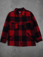 Woolrich Vintage Woolrich Wool Jacke - S, Rot, Größe S, unisex, Zustand Sehr gut, Preis 199.95€ – Vorderansicht