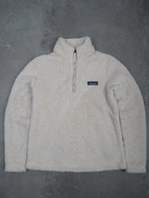 Patagonia Vintage Patagonia Teddy Fleecepullover - S, Weiß, Größe S, unisex, Zustand Sehr gut, Preis 79.95€ – Vorderansicht