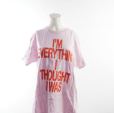 Justin Timberlake Damen Oversized T-Shirt - L, Rosa, Größe L, Damen, Zustand Sehr Gut, Preis 8€ – Vorderansicht