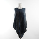 Sarah Sally Damen Poncho - L, Blau, Größe L, Damen, Zustand Sehr Gut, Preis 8€ – Vorderansicht