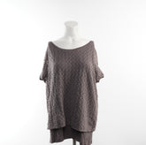 Second Hand Damen T-Shirt - XL, Braun, Größe XL, Damen, Zustand Sehr Gut, Preis 4€ – Vorderansicht