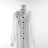 C&A Damen Bluse - 2XL, Weiß, Größe 2XL, Damen, Zustand Gut, Preis 3€ – Vorderansicht