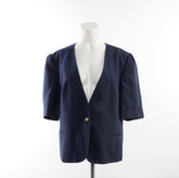 Second Hand Damen Blazer - 3XL, Blau, Größe 3XL, Damen, Zustand Gut, Preis 3€ – Vorderansicht