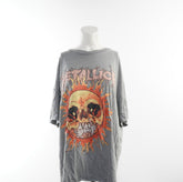 H&M Damen Oversized T-Shirt - L, Grau, Größe L, Damen, Zustand Gut, Preis 4€ – Vorderansicht