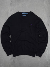 Ralph Lauren Vintage Ralph Lauren Pullover - M, Schwarz, Größe M, unisex, Zustand Sehr gut, Preis 39.95€ – Vorderansicht
