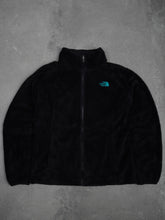 The North Face Vintage The North Face Teddy Fleecejacke - M, Schwarz, Größe M, unisex, Zustand Sehr gut, Preis 39.95€ – Vorderansicht