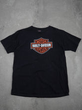 Harley Davidson Vintage Harley Davidson North Carolina 2002 T-Shirt - XL, Schwarz, Größe XL, unisex, Zustand Sehr Gut, Preis 29.95€ – Vorderansicht