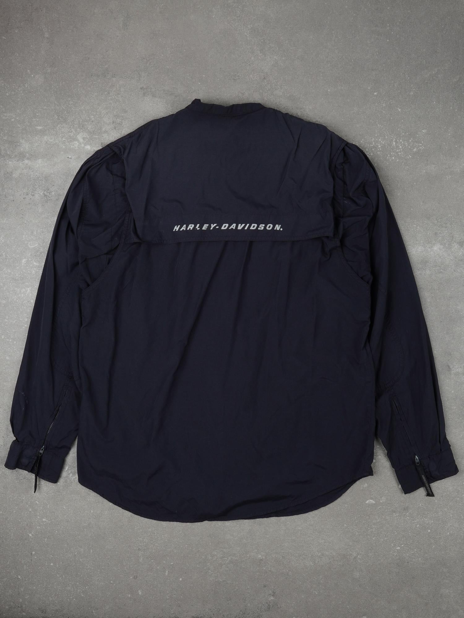 Vintage Harley Davidson Hemd Jacke - M