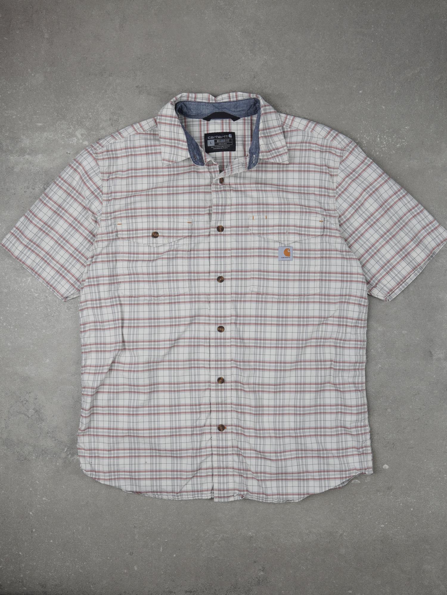 Vintage Carhartt Kurzarm Hemd - L