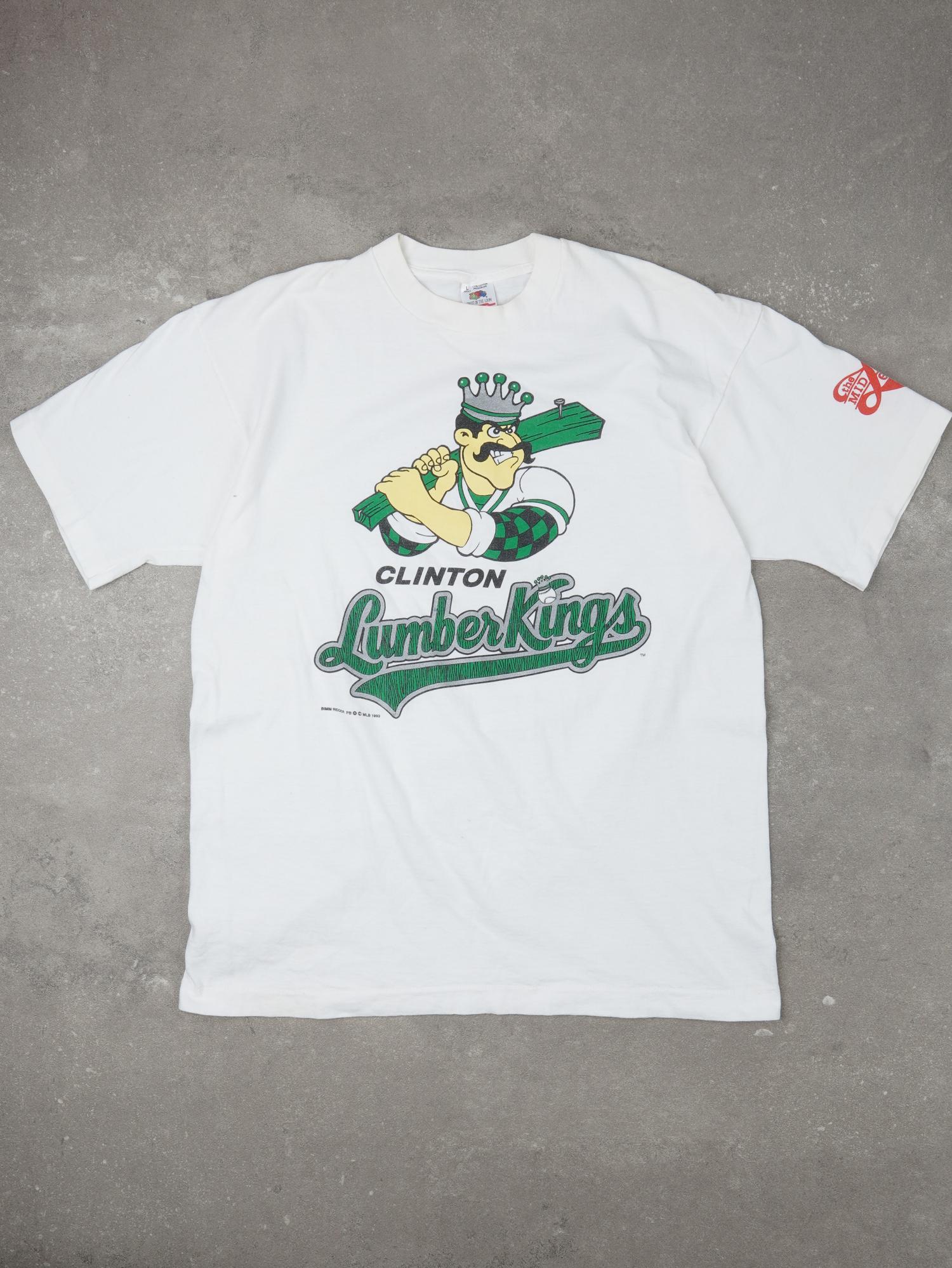 Vintage Clinton LumberKings 90s T-Shirt - L