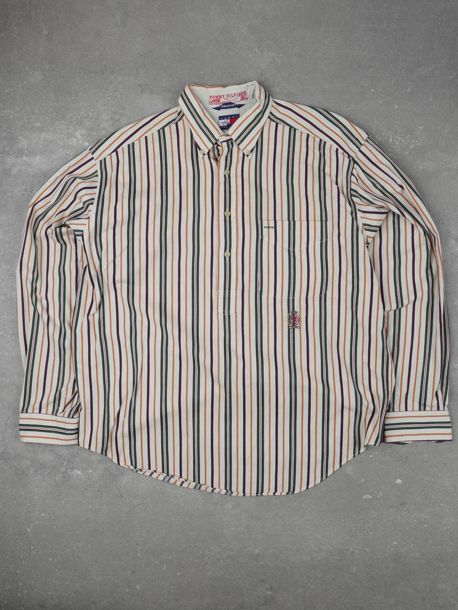 Vintage Tommy Hilfiger 90s Hemd - M
