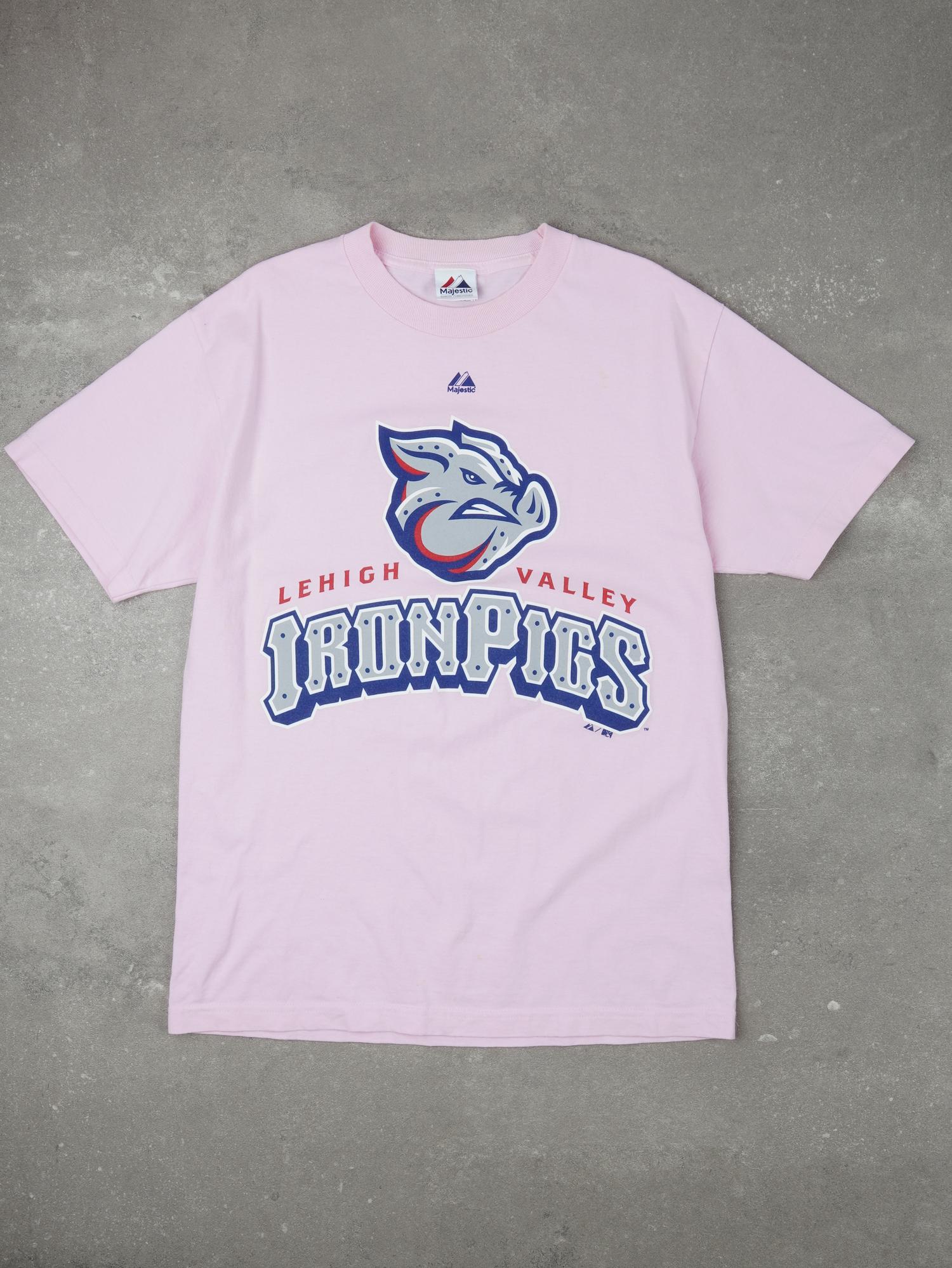 Vintage Majestic Lehigh Valley IronPigs T-Shirt - M