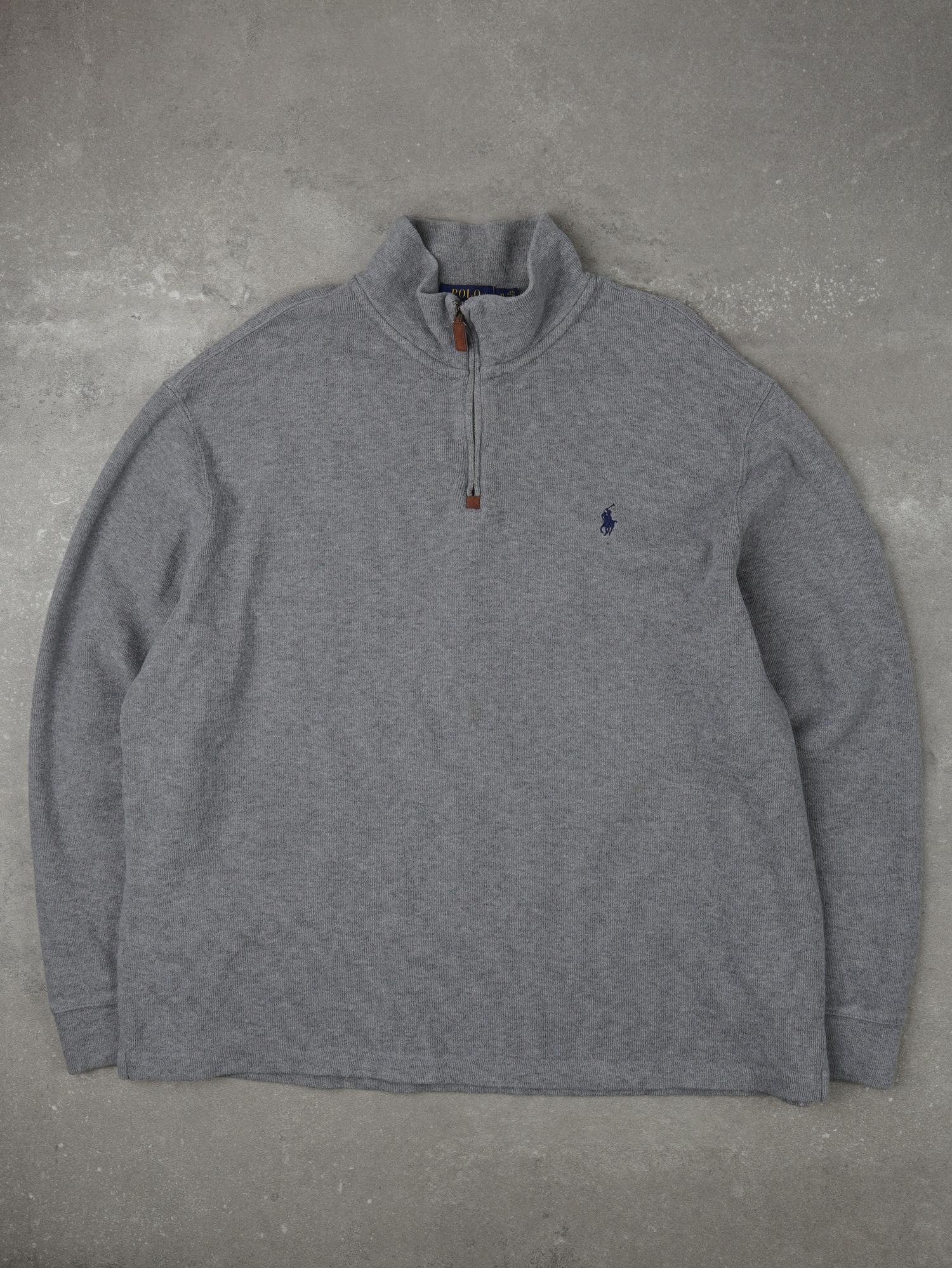 Vintage Ralph Lauren Quarter-Zip Sweater - XL