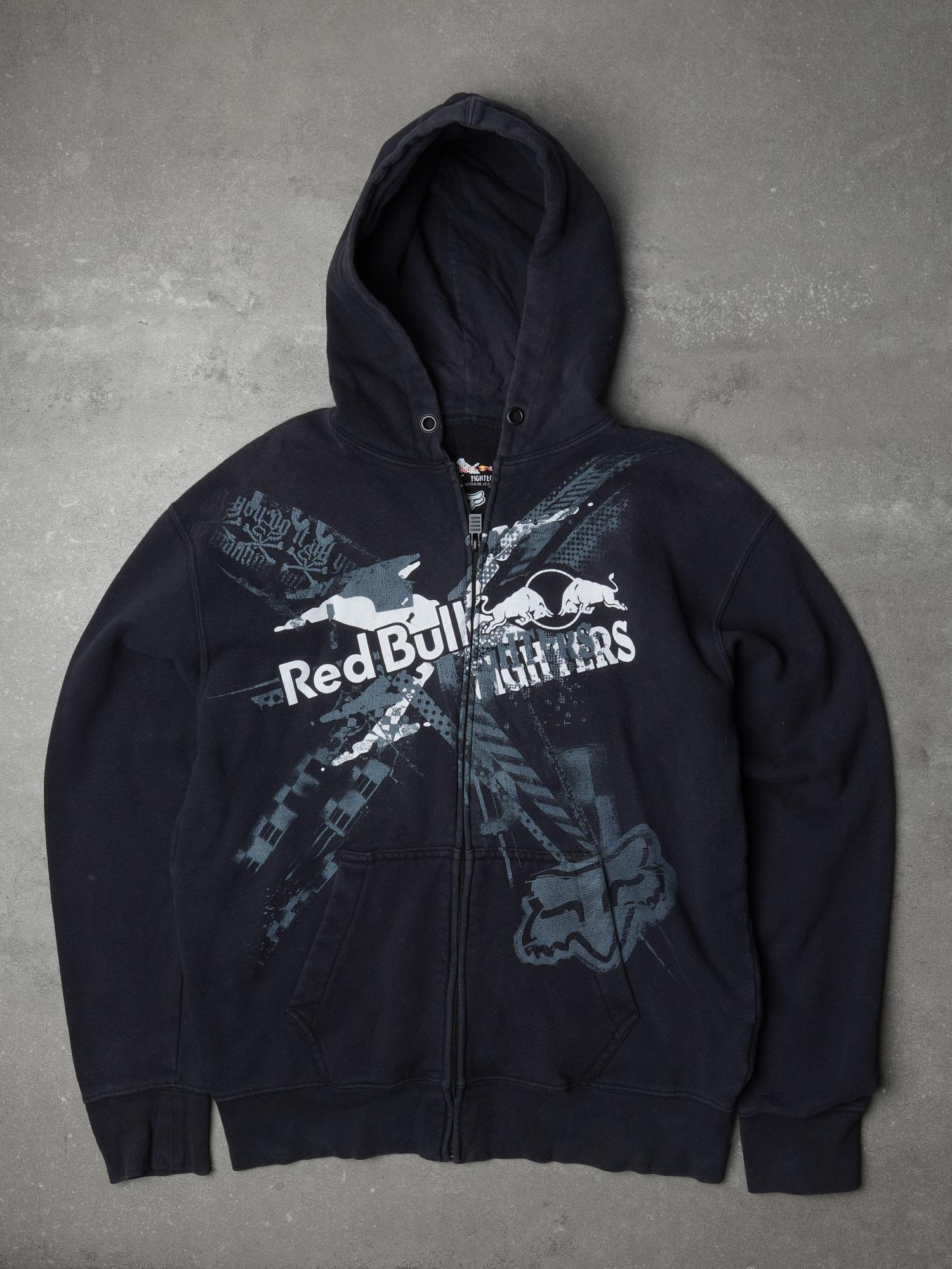 Vintage Red Bull X-Fighters 2000s Zip Hoodie - L