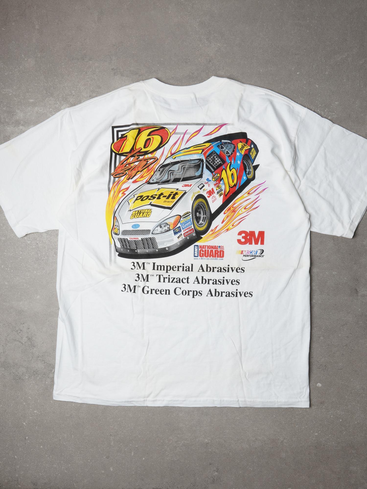 Vintage 3M Abrasives Nascar T-Shirt - XL