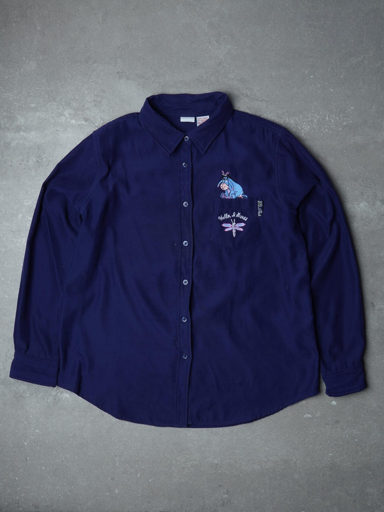 Vintage Disney 90s Eeyore Hemd - L