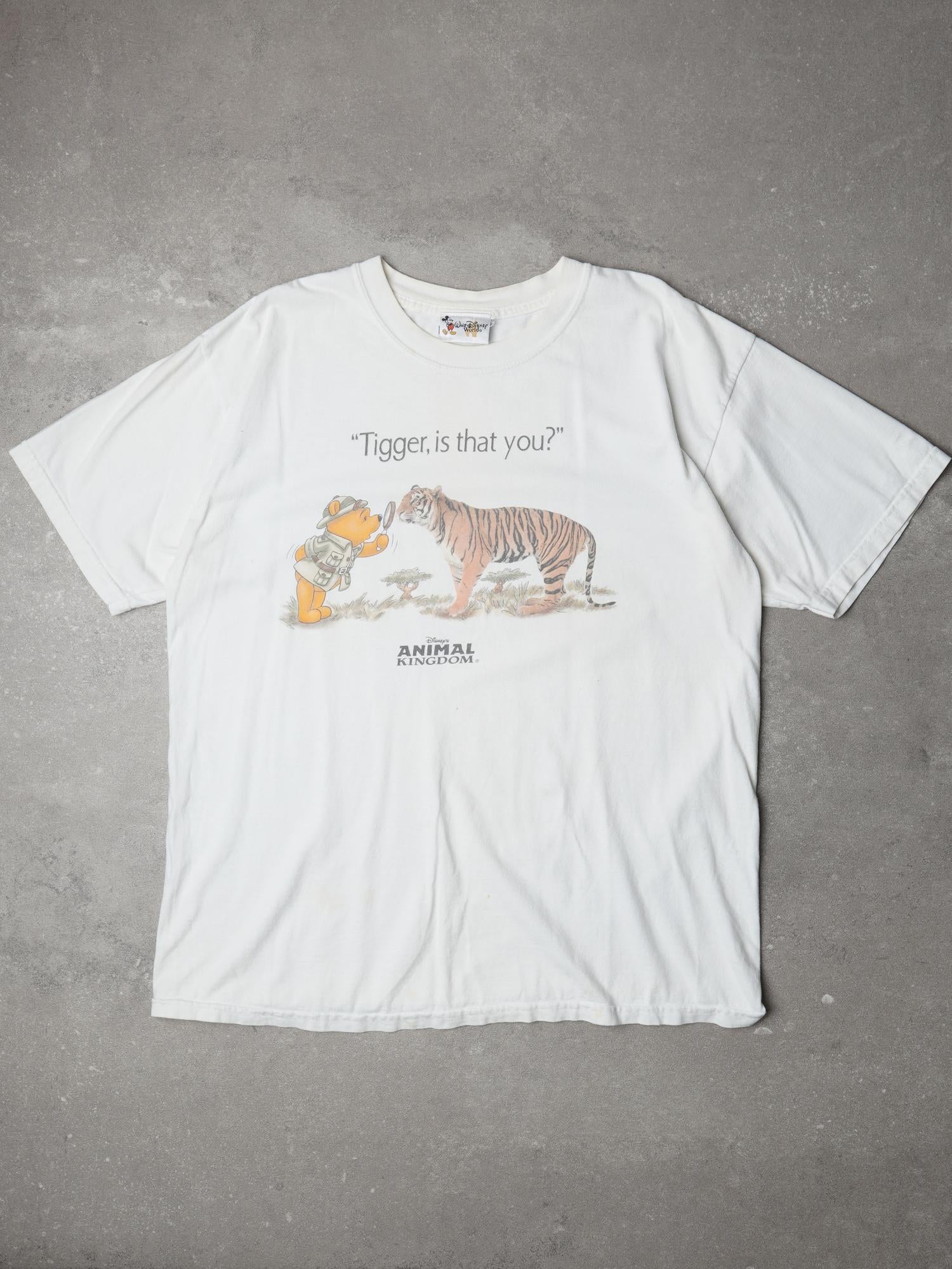Vintage Disney 90s Animal Kingdom Winnie Pooh T-Shirt - L