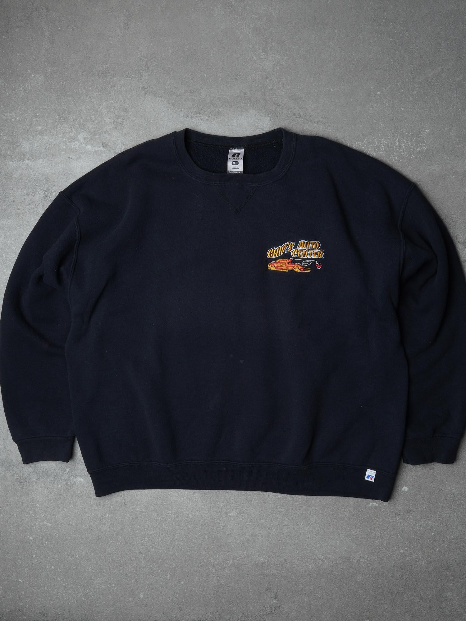 Vintage Russell Athletic Chip's Auto Center Sweater - XL