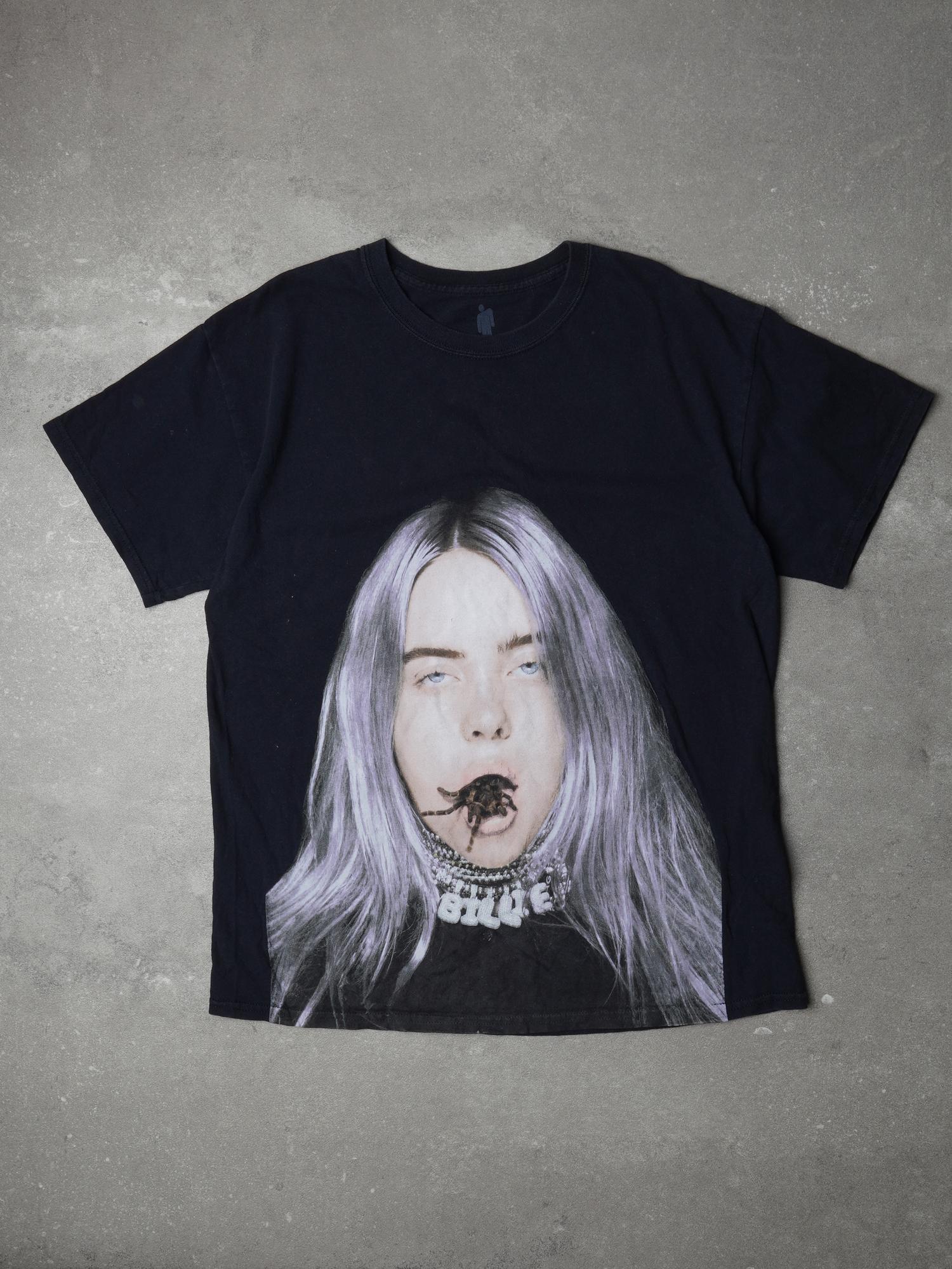 Vintage Billie Eilish Spider T-Shirt - L