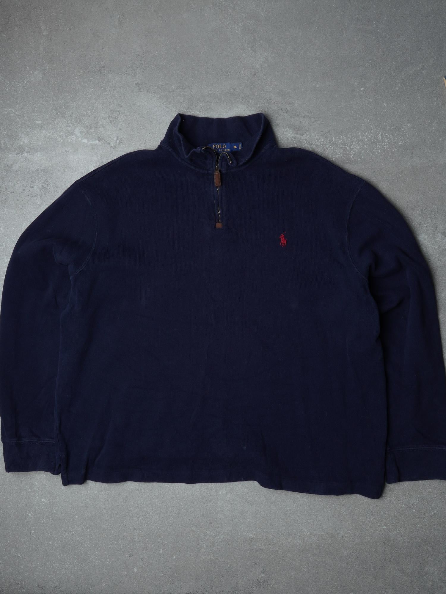 Vintage Ralph Lauren Quarter Zip Sweater - XL