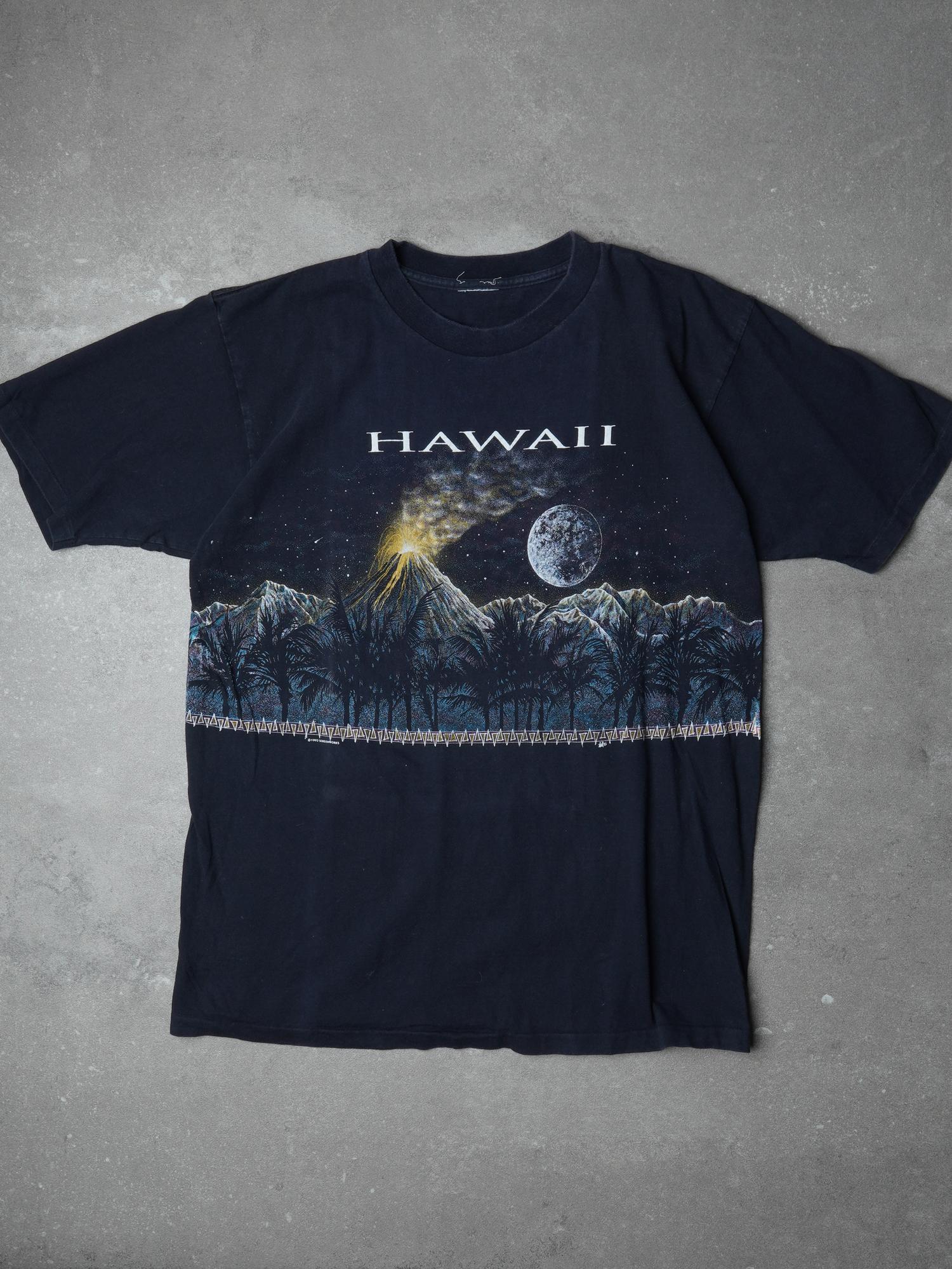 Vintage Hawaii 90s Volcano T-Shirt - L