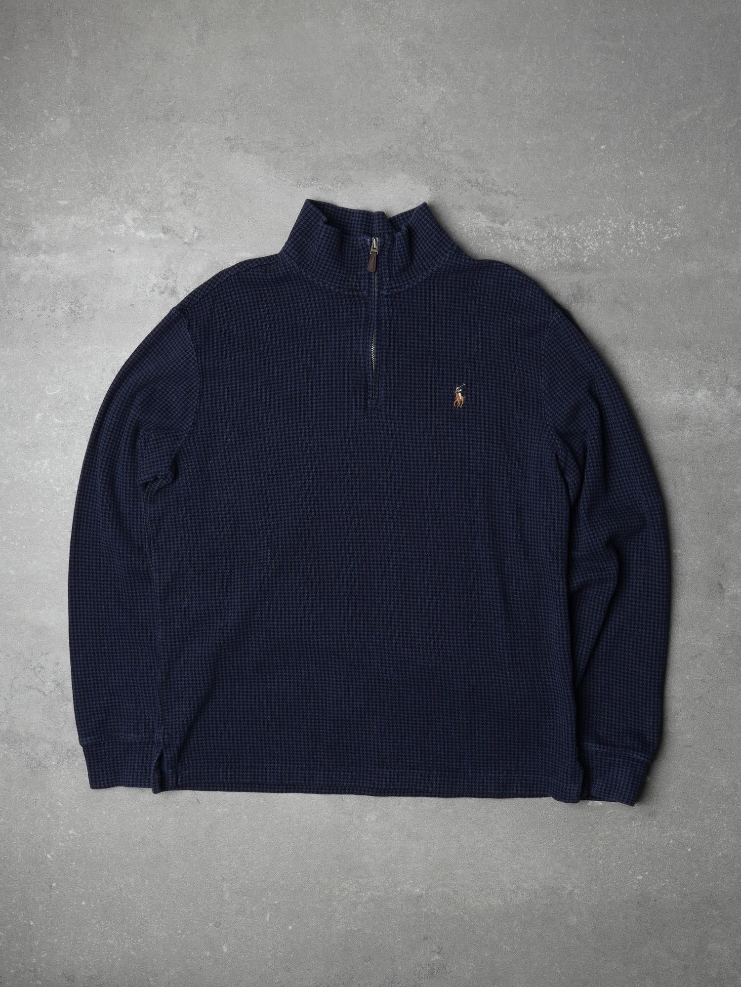 Vintage Ralph Lauren Quarter-Zip Sweater - S