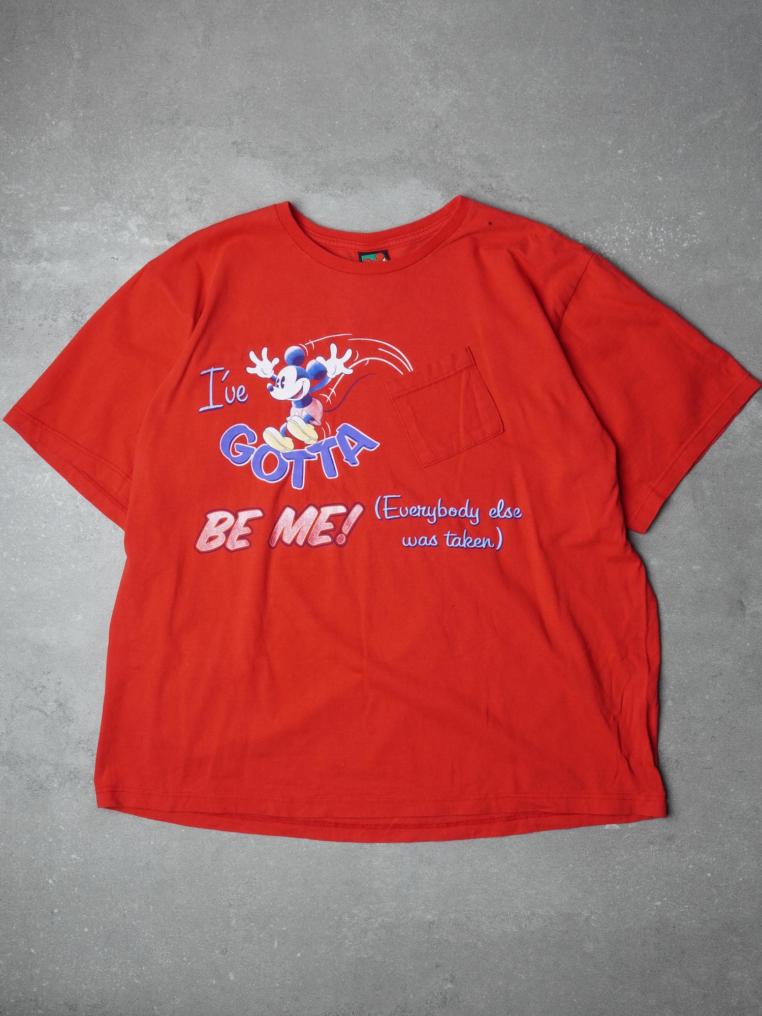 Vintage Disney 90s Mickey Mouse T-Shirt - L