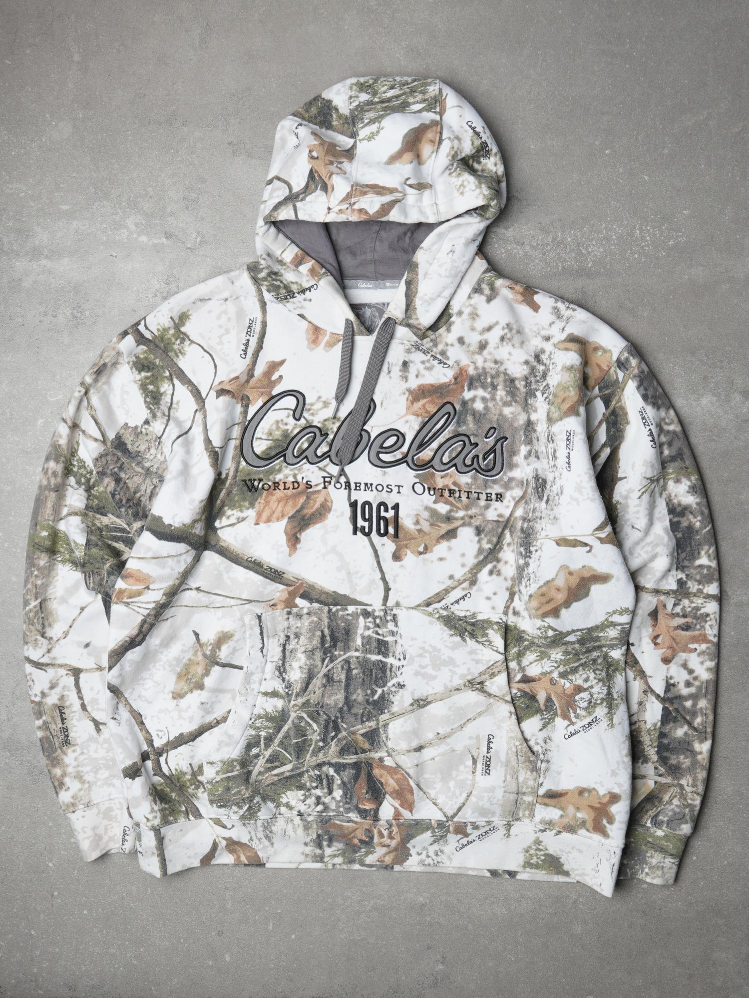 Vintage Cabela's Realtree Camo Hoodie - XL