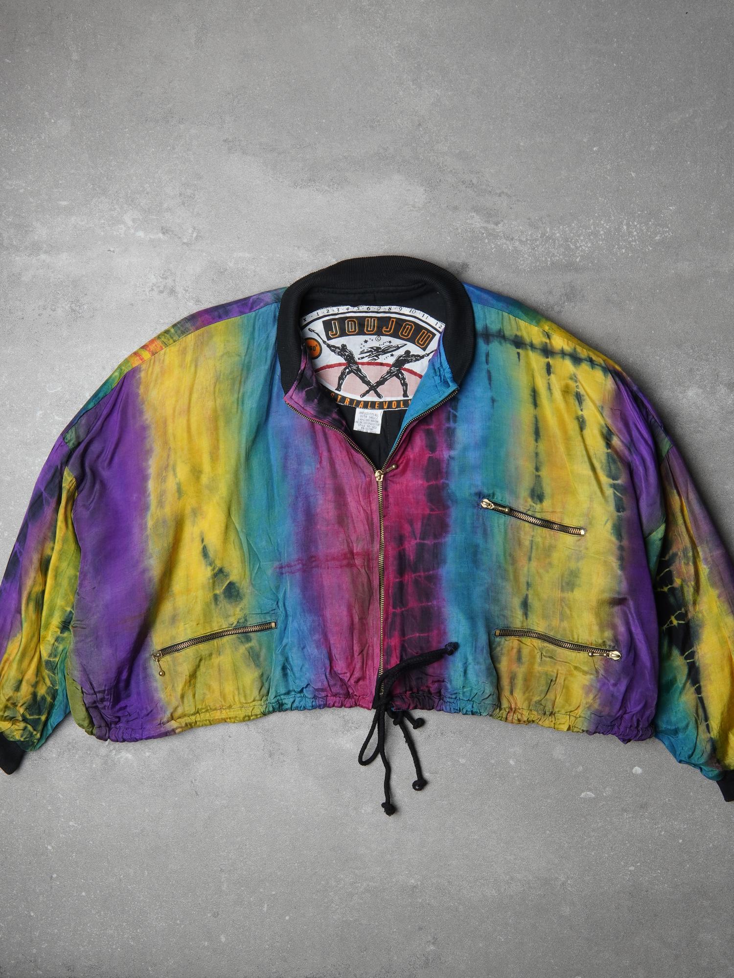 Vintage Jou Jou 90s Tie-Dye Jacke - M