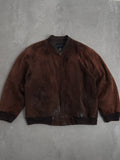 Vintage Croft & Barrow Lederjacke Wildleder - XL