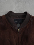 Vintage Croft & Barrow Lederjacke Wildleder - XL