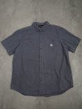 Vintage Carhartt Logo Hemd Shirt - 2XL
