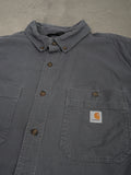 Vintage Carhartt Logo Hemd Shirt - 2XL