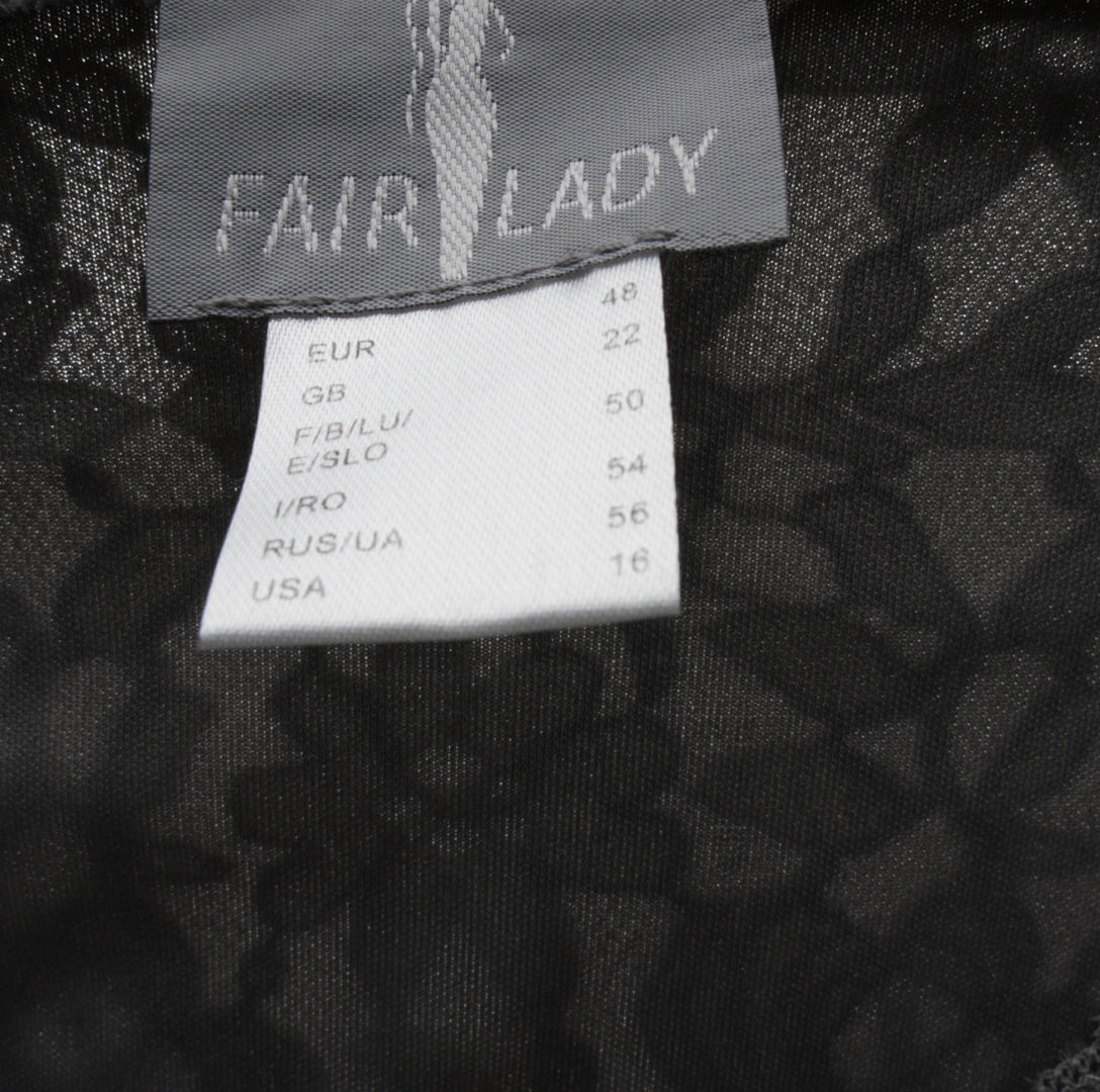 Fair Lady Damen Langarmshirt - 4XL, Grau, Größe 4XL, Damen, Zustand Sehr Gut, Preis 4€ – Etikett