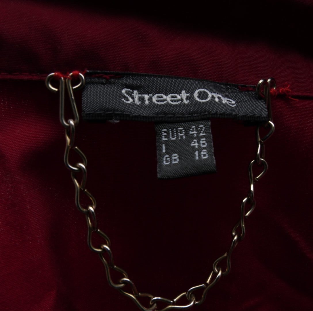 Street One Damen Jacke - XL, Rot, Größe XL, Damen, Zustand Sehr Gut, Preis 18€ – Etikett