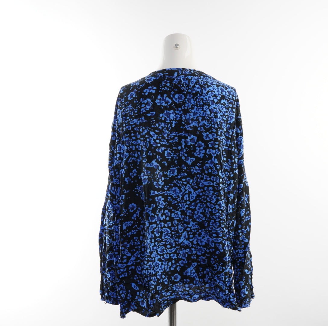 Bonita Damen Bluse - 4XL, Blau, Größe 4XL, Damen, Zustand Sehr Gut, Preis 4€ – Rückansicht