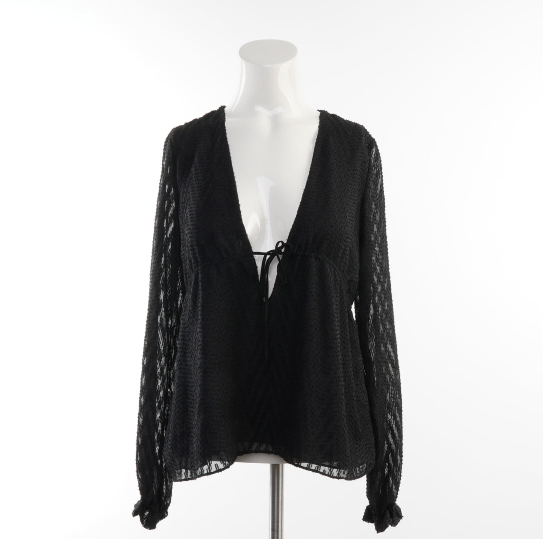 Zara  Damen Bluse - S, Schwarz, Größe S, Damen, Zustand Sehr Gut, Preis 5€ – Vorderansicht
