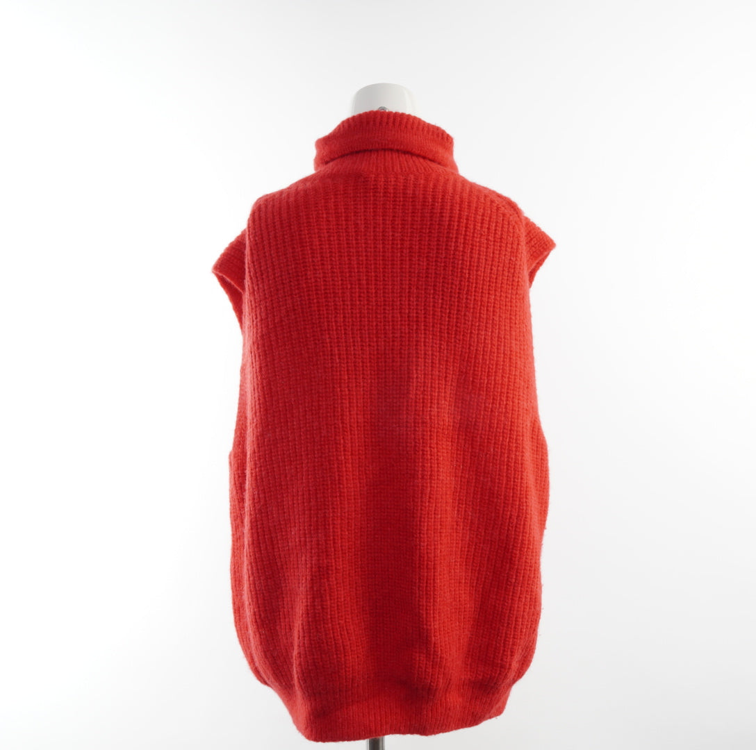 Closed Damen Woll Weste - XS, Rot, Größe XS, Damen, Zustand Gut, Preis 30€ – Rückansicht