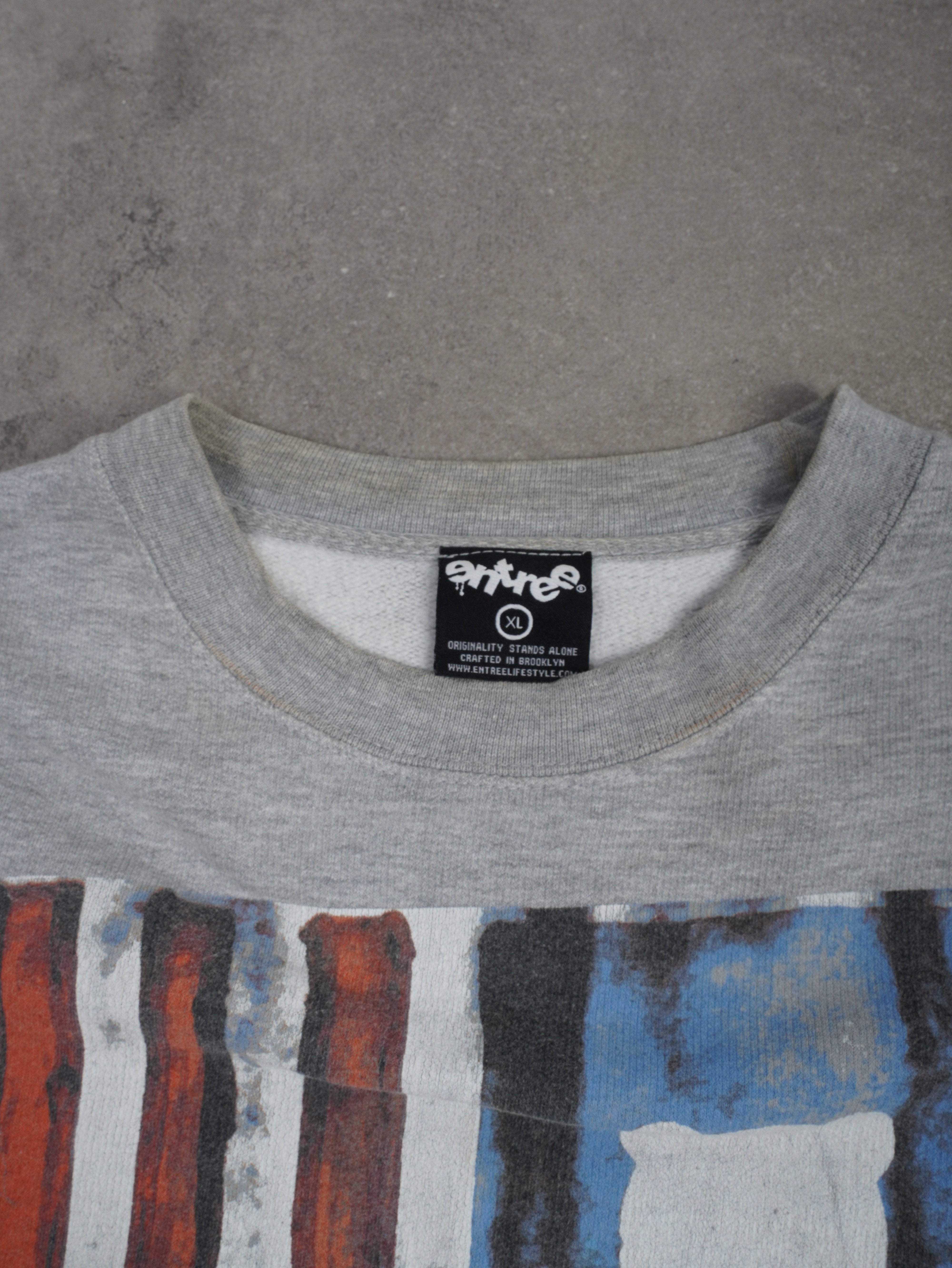 Entree Vintage Entree Lifestyle Sweater - L, Grau, Größe L, unisex, Zustand Gut, Preis 19.95€ – Etikett