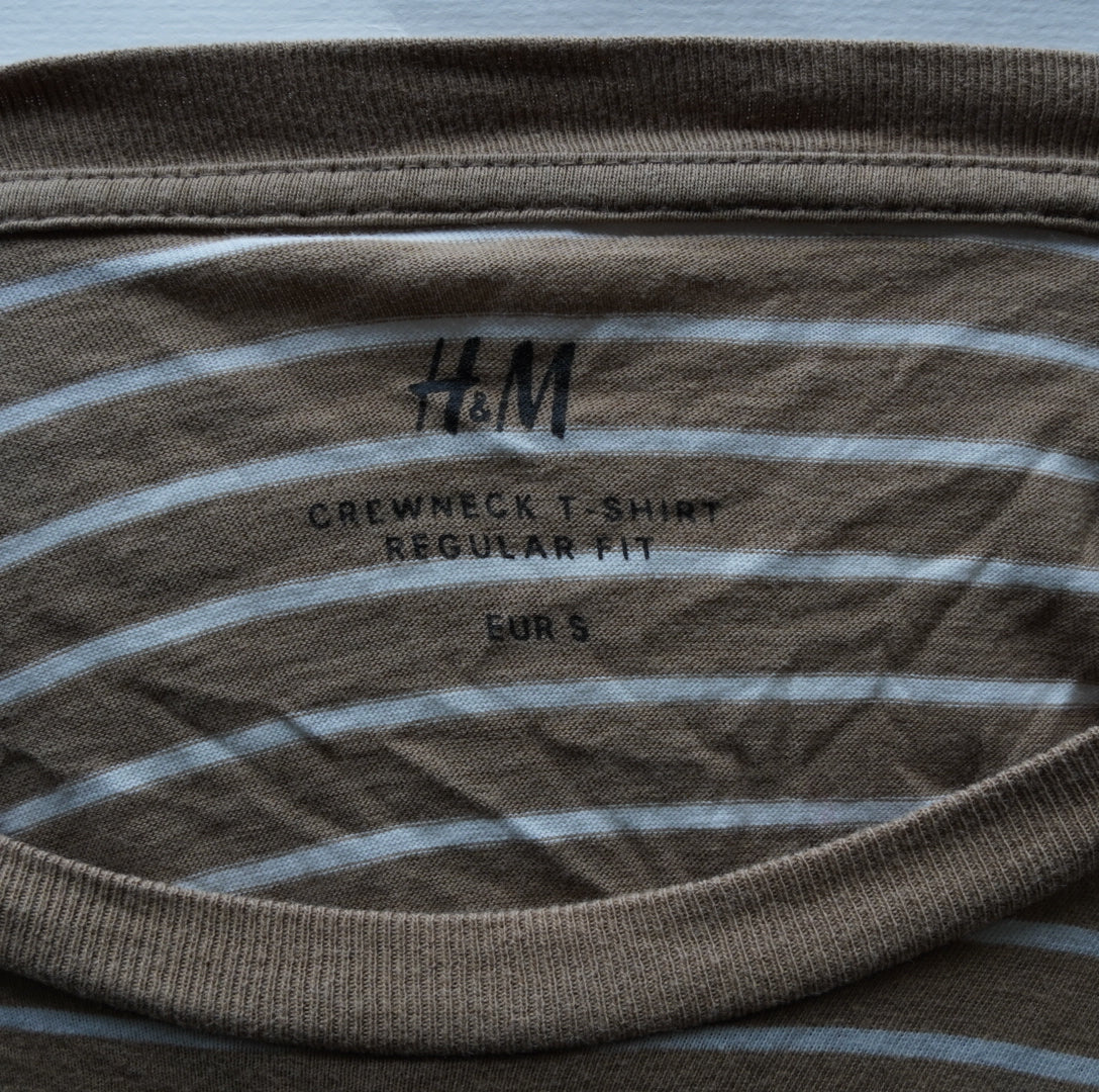 H&M Herren T-Shirt - S, Braun, Größe S, Herren, Zustand Sehr Gut, Preis 3€ – Etikett