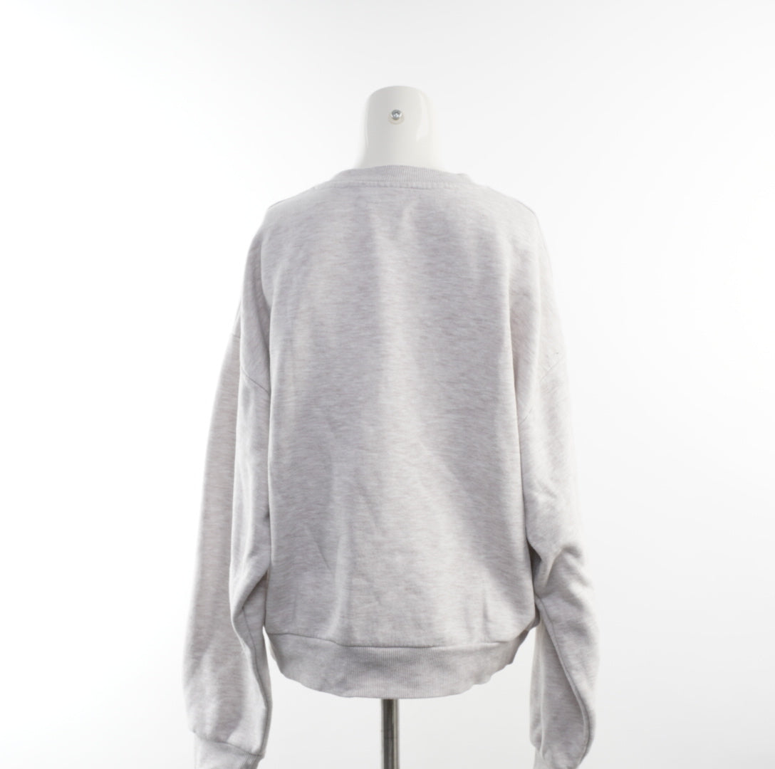 ASOS Design Damen Sweatshirt - L, Grau, Größe L, Damen, Zustand Gut, Preis 4€ – Rückansicht