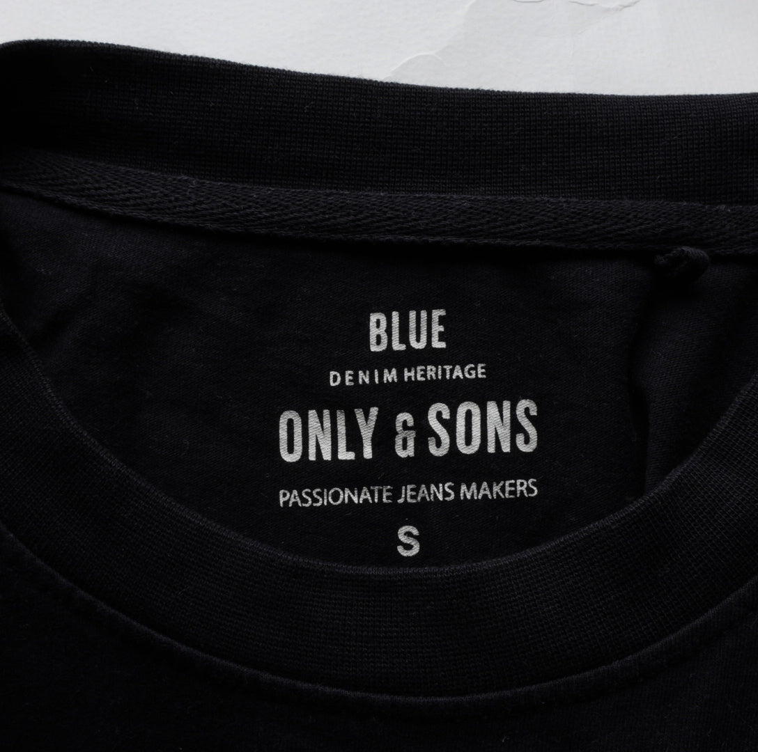 ONLY &  SONS  Herren T-Shirt - S, Schwarz, Größe S, Herren, Zustand Sehr Gut, Preis 5€ – Etikett