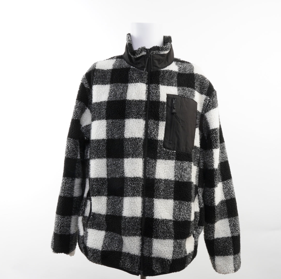 Jean Pascale Herren Fleece Jacke - M , Schwarz, Größe M, Herren, Zustand Sehr Gut, Preis 6€ – Vorderansicht